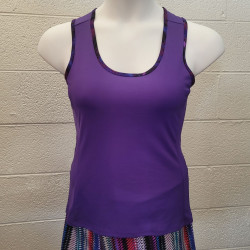 Scoop Neck Tank Top - Grape...