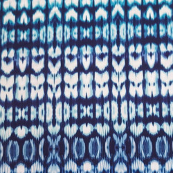 Marine Batik Fabric Swatch