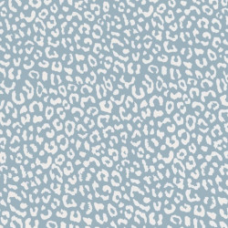 Slate Blue Cheetah fabric...